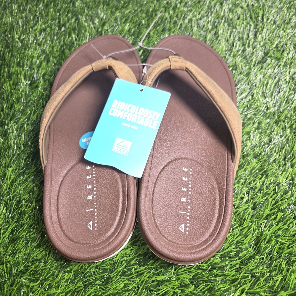 Reef Cushion Bonzer Le Men's Sandals Brown Toffee US MEN Size 10 CJ5506 NEW - Picture 3 of 8